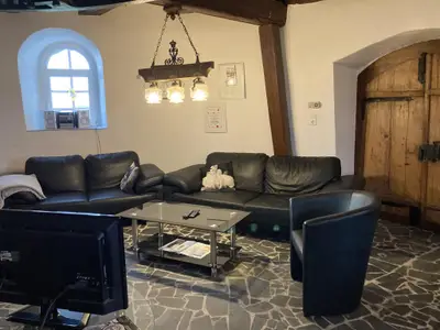 Mühlenurlaub Südheide Wohnküche