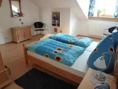 Schlafzimmer mit Dop