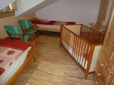 Schlafzimmer mit Ein