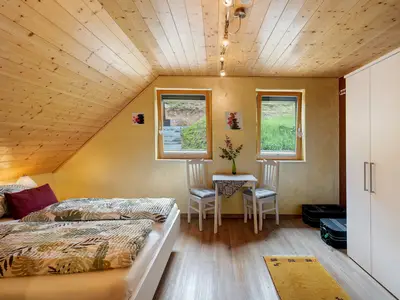 BEDROOM, INSIDE, OUTSIDE