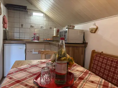 Küche mit Essecke