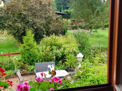 Blick aus dem Fenster