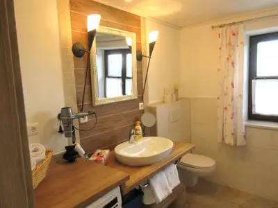 Ferienwohnung Gustl, Bad