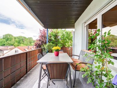 Balkon mit Aussicht