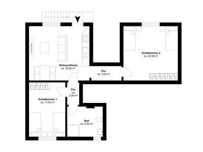 Ferienwohnung für 6 Personen (65 m²) in Wunstorf 10/10