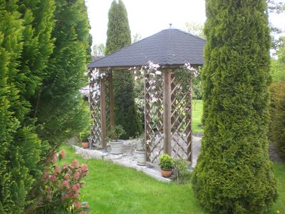 Pavillon im Garten