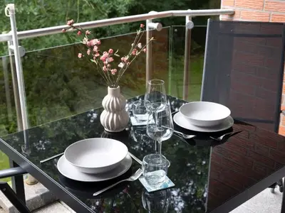 Balkon Sicht nach Aussen