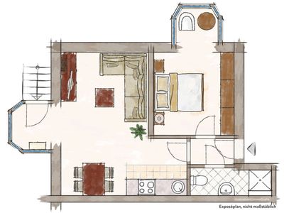 Ferienwohnung für 4 Personen (44 m²) in Wurster Nordseeküste 6/10