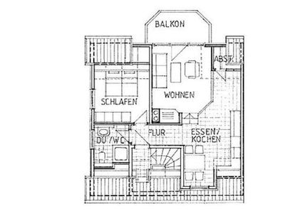 Ferienwohnung für 2 Personen (55 m²) in Wustrow (Ostseebad) 8/10