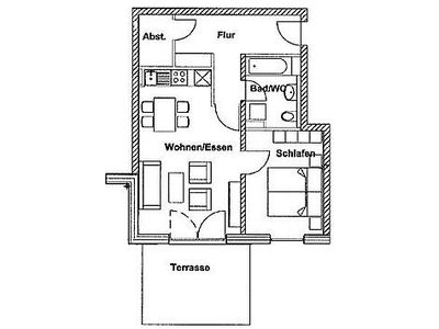 Ferienwohnung für 4 Personen (51 m²) in Wustrow (Ostseebad) 6/10