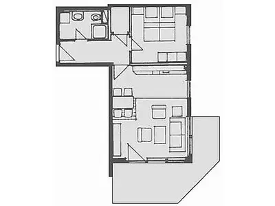 Ferienwohnung für 2 Personen (53 m²) in Wustrow (Ostseebad) 5/10