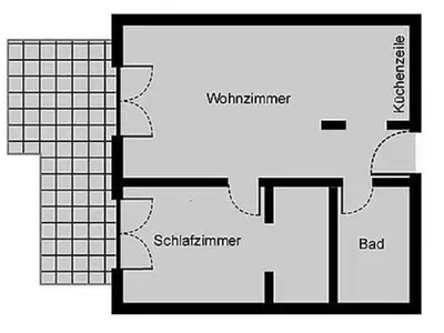 Ferienwohnung für 3 Personen (50 m²) in Wustrow (Ostseebad) 7/10