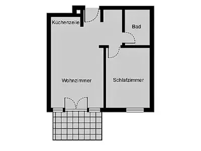 Ferienwohnung für 2 Personen (44 m²) in Wustrow (Ostseebad) 7/10