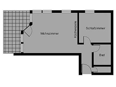 Ferienwohnung für 2 Personen (51 m²) in Wustrow (Ostseebad) 7/10