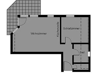 Ferienwohnung für 4 Personen (48 m²) in Wustrow (Ostseebad) 7/10