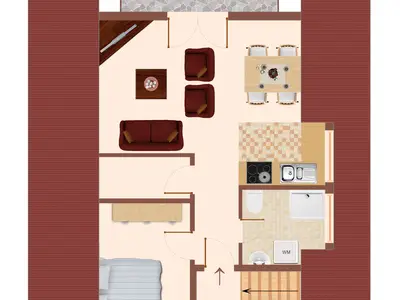 Ferienwohnung für 2 Personen (46 m²) in Ostseebad Wustrow 6/10