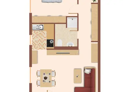 Ferienwohnung für 3 Personen (51 m²) in Ostseebad Wustrow 6/10