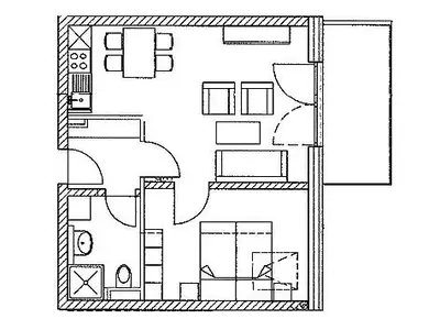 Ferienwohnung für 2 Personen (40 m²) in Wustrow (Ostseebad) 7/10
