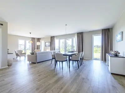 Ferienwohnung Strandidylle Ostseebad Wustrow mit großzügigen Wohnbereich
