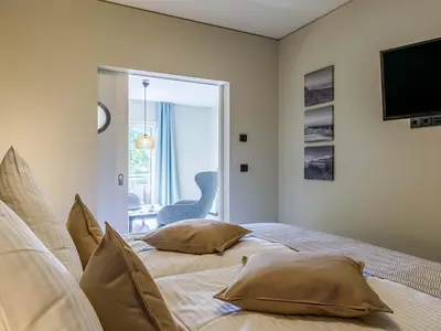 Ferienwohnung Wiesenkieker Ostseebad Wustrow ZweiWasser Alte Seefahrtschule Schalfzimmer
