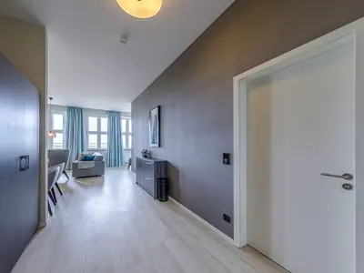 Ferienwohnung Panorama-Utkiek Seefahrtschule Wustrow Eingangsbereich