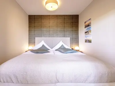 Ferienwohnung Wellenreiter Ostseebad Wustrow ZweiWasser Alte Seefahrtschule Schlafzimmer