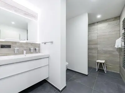 Ferienwohnung Waterkant Ostseebad Wustrow ZweiWasser Alte Seefahrtschule Bad