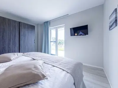 Ferienwohnung Boddenkieker Ostseebad Wustrow ZweiWasser Alte Seefahrtschule Schlafzimmer