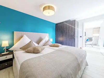 Ferienwohnung Strandräuber Ostseebad Wustrow ZweiWasser Alte Seefahrtschule Schalfzimmer