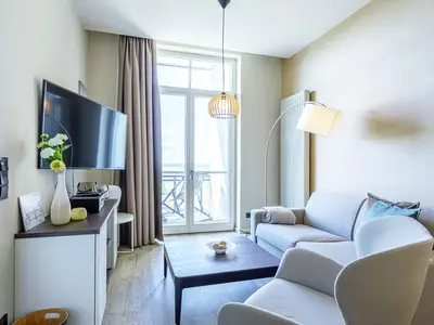 Ferienwohnung Kleine Welle Ostseebad Wustrow Wohnbereich