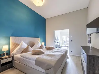 Ferienwohnung Ostseedomizil Ostseebad Wustrow ZweiWasser Alte Seefahrtschule Schlafzimmer