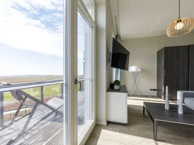 Ferienwohnung Wellenmeer Ostseebad Wustrow ZweiWasser Alte Seefahrtschule Balkonzugang