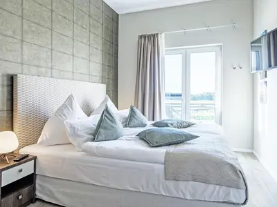 Ferienwohnung Ankerplatz Ostseebad Wustrow ZweiWasser Alte Seefahrtschule Schlafzimmer