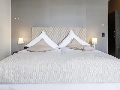 Ferienwohnung Piratensuite Ostseebad Wustrow ZweiWasser Alte Seefahrtschule Doppelbett