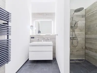 Ferienwohnung Piratensuite Ostseebad Wustrow ZweiWasser Alte Seefahrtschule Bad