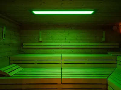 Ferienwohnung Piratensuite Ostseebad Wustrow ZweiWasser Alte Seefahrtschule Sauna
