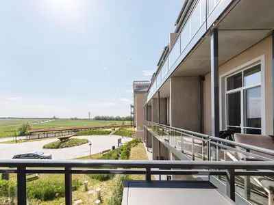 Ferienwohnung Welleneck Ostseebad Wustrow ZweiWasser Alte Seefahrtschule Balkon