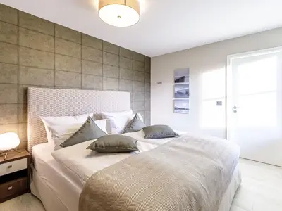 Ferienwohnung Boddendomizil Ostseebad Wustrow ZweiWasser Alte Seefahrtschule Schlafzimmer