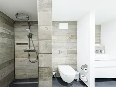 Ferienwohnung Boddenflair Ostseebad Wustrow ZweiWasser Alte Seefahrtschule Badezimmer