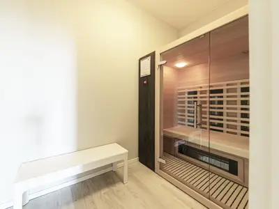 Ferienwohnung Ostseelounge Ostseebad Wustrow ZweiWasser Alte Seefahrtschule Infrarotkabine