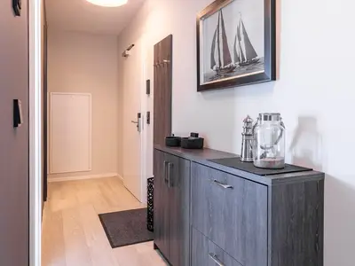 Ferienwohnung Seestern Wustrow geräumiger Flur
