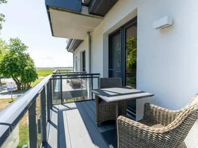 Ferienwohnung Seesinn Wustrow mit Terrasse
