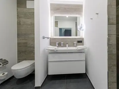Ferienwohnung Seeräuber Ostseebad Wustrow modernes Bad