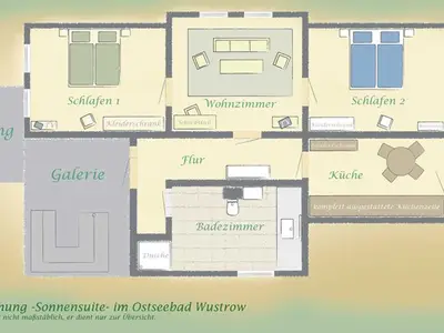 Ferienwohnung für 4 Personen (78 m²) in Wustrow (Ostseebad) 7/10