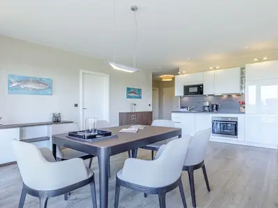 Ferienwohnung Strandidylle Ostseebad Wustrow mit separaten Esstisch