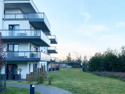 Ferienwohnung Kleine Strandmuschel Ostseebad Wustrow ZweiWasser Alte Seefahrtschule Hauptansicht