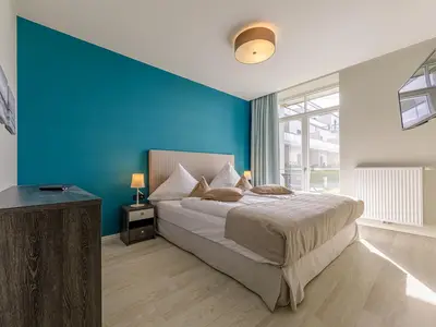 Ferienwohnung Sonnenblume Ostseebad Wustrow - Schlafzimmer