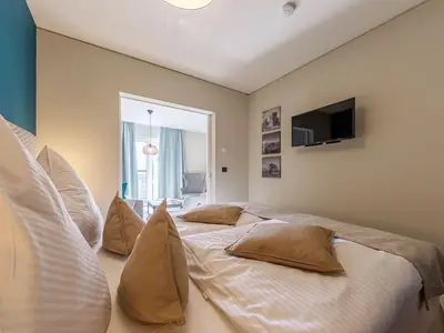 Ferienwohnung Boddenstern Ostseebad Wustrow ZweiWasser Alte Seefahrtschule Schlafzimmer