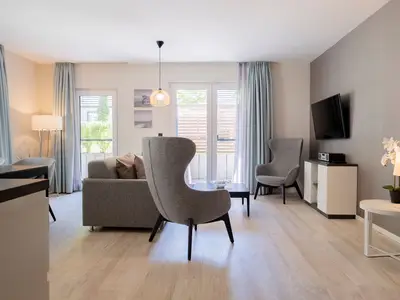 Ferienwohnung Seeluft Wustrow mit offenen Wohnzimmer
