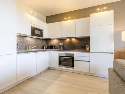 Ferienwohnung Dünenquartier Ostseebad Wustrow ZweiWasser Alte Seefahrtschule Große Küche